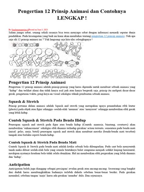 Prinsip Animasi 3 Dimensi | PDF | Seni - Scribd - muktibox.com