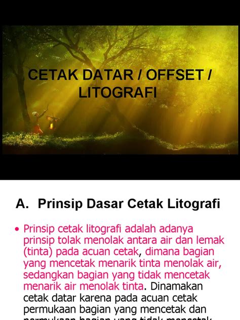 Prinsip dan Proses Cetak Litografi - wintechmobiles.com