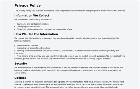 Privacy Page | Pomofocus - wintechmobiles.com