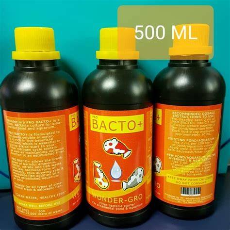 Pro Bacto+ 500ml Bakteri Starter Kolam dan Aquarium - raincitystudios.com