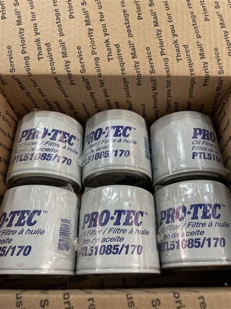 PRO-TEC 170 Oil Filter Cross Reference