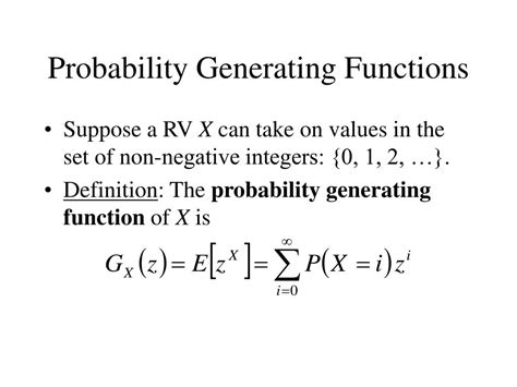 Probability generating function - wintechmobiles.com