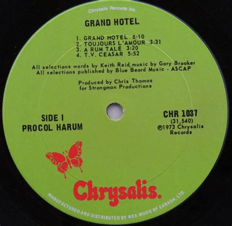 PROCOL HARUM - Grand Hotel - 1973. (HEVC) - Все Тут Online