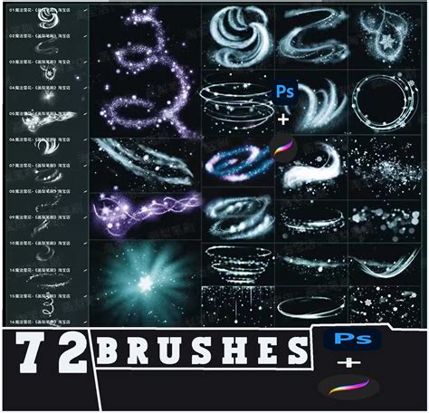 Procreate Brushes Magic Ice and Snow Fluorescent Special Effects ... - muktibox.com