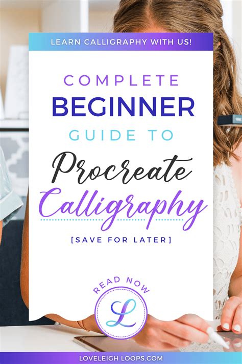 Procreate Calligraphy Ultimate Beginner Guide - muktibox.com