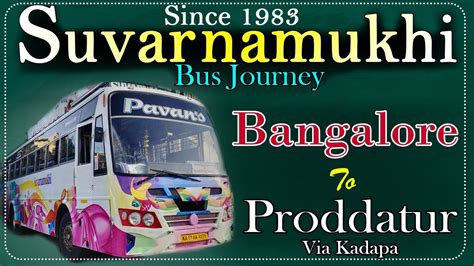 PRODDATUR to Bangalore Bus Tickets Via.com