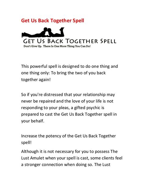 PROFMAMA AFUWA on LinkedIn: Get back together spell Get back together …