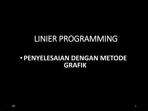 Program Linier dengan Metode Grafik | PDF | Seni - wintechmobiles.com