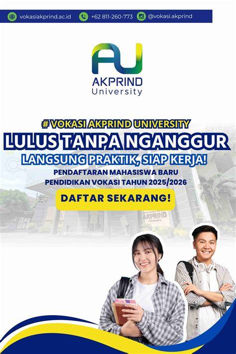 Program Pendidikan Vokasi Akprind University - raincitystudios.com