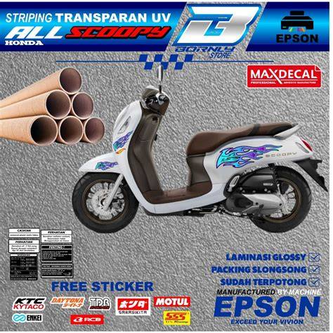Promo 2.2 Striping Scoopy Maxdecal Premium - raincitystudios.com