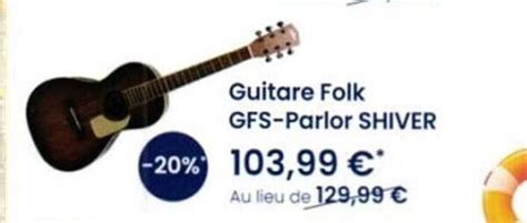 PROMO Guitares Folk & Electroacoustiques d’occasion