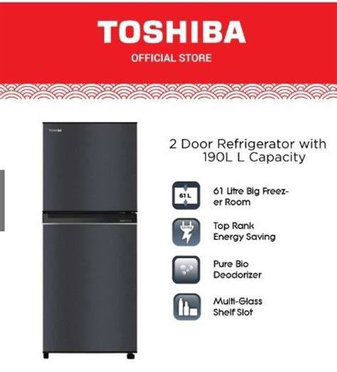 Promo Kulkas 2 Pintu Jumbo Toshiba - Hanya 2 Jutaan! - raincitystudios.com