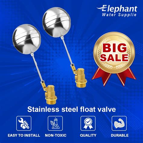 Promo Stainless float valve 1/2 3/4 float valve for water tank ... - wintechmobiles.com
