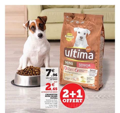 PROMO croquette pour chien : jusqu