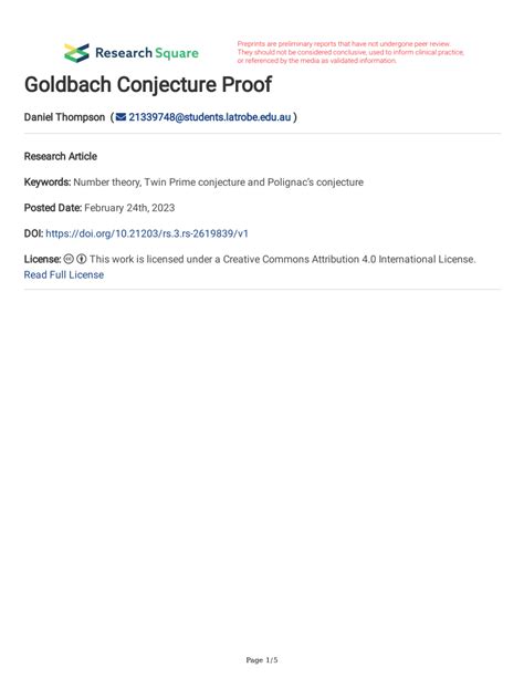 Proof of Goldbach Conjecture - ResearchGate - wintechmobiles.com