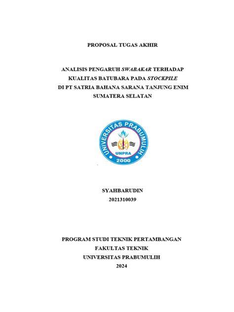 PROPOSAL PENELITIAN TUGAS AKHIR PENERAPAN PEMBOROSAN PENGGUNAAN AIR ... - raincitystudios.com