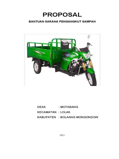 Proposal Pengangkutan Sampah.docx - Free Download PDF - coolestguyplanet.net