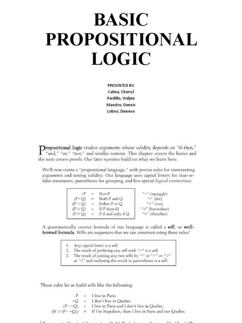 Propositional Logic - GeeksforGeeks - wintechmobiles.com