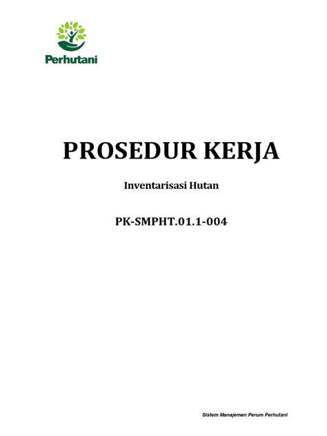 Prosedur Inventarisasi Hutan Perhutani | PDF - Scribd - raincitystudios.com