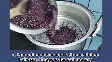 Proses pembuatan tape ketan hitam,cara pengolahanya sama dengan ... - wintechmobiles.com