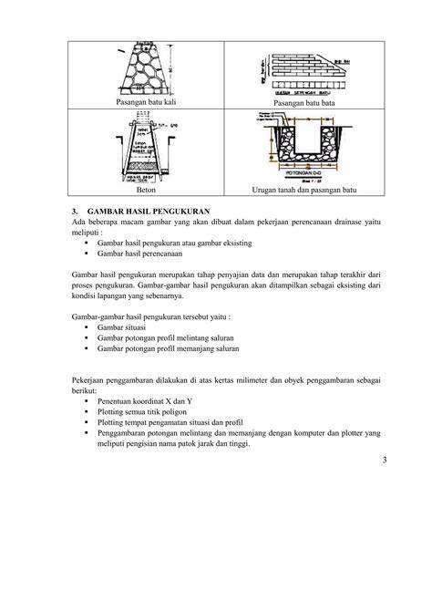 PROSES PERENCANAAN TEKNIS SISTEM DRAINASE PERKOTAAN - raincitystudios.com