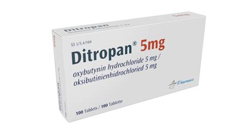 PROSPECTO DITROPAN 5 mg COMPRIMIDOS - Agencia …