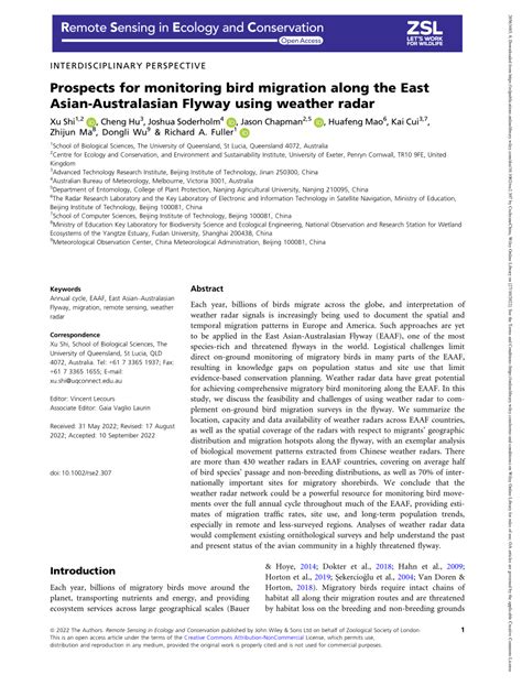 Prospects for monitoring bird migration along the East Asian ... - wintechmobiles.com