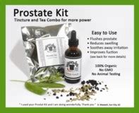 PROSTATE CLEANSE Kit - Select Tea,Tincture or Kit