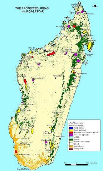 Protected areas of Madagascar - raincitystudios.com