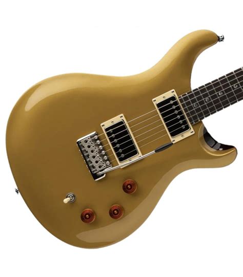 PRS SE DGT Electric Guitar - Moon Inlays, Gold Top