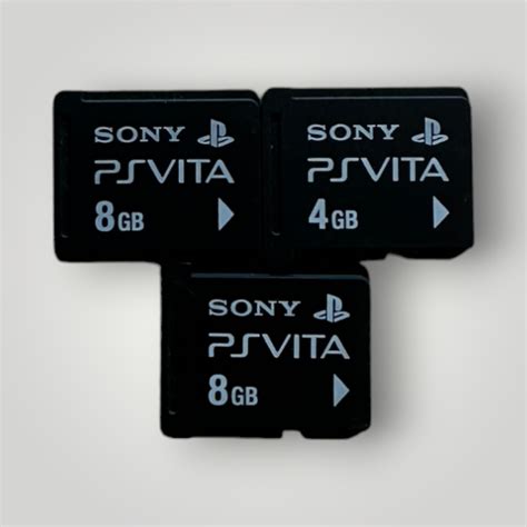 PS Vita Compatible Media and Memory Cards