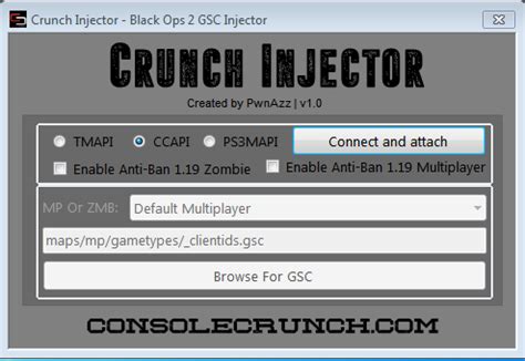 PS3 - [RELEASE] Crunch Injector - BO2 GSC Injector