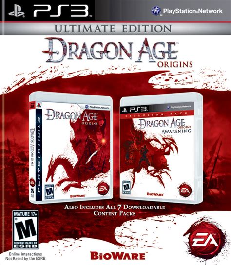 PS3 Dragon Age: Origins (Sony PlayStation 3, 2009) Complete