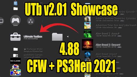 PS3 UTB Showcase Ultimate Toolbox v2.01 (Works On All PS3 …