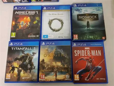 PS4 8 x pacchetto giochi joblot GOD OF WAR, NBA ecc. (4 sono …