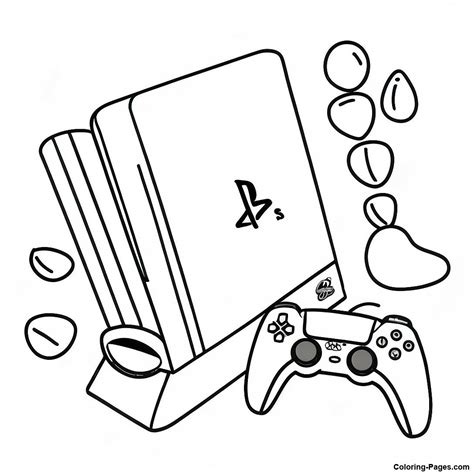 PS5 Coloring Pages Coloring Home