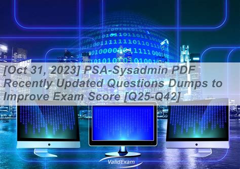 PSA-Sysadmin Online Prüfungen
