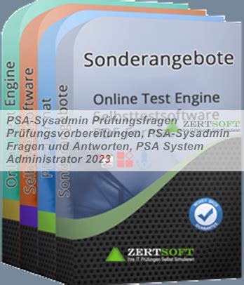 PSA-Sysadmin PDF Testsoftware
