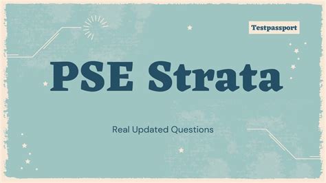 PSE-Strata Originale Fragen