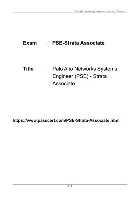PSE-Strata-Associate Pdf Dumps