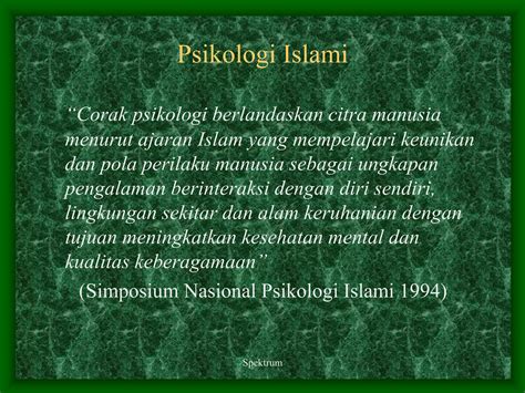 PSIKOLOGI ISLAMI - uin - coolestguyplanet.net