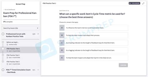 PSK-I Online Test