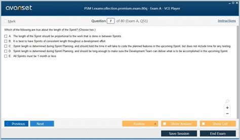 PSM-I PDF Testsoftware