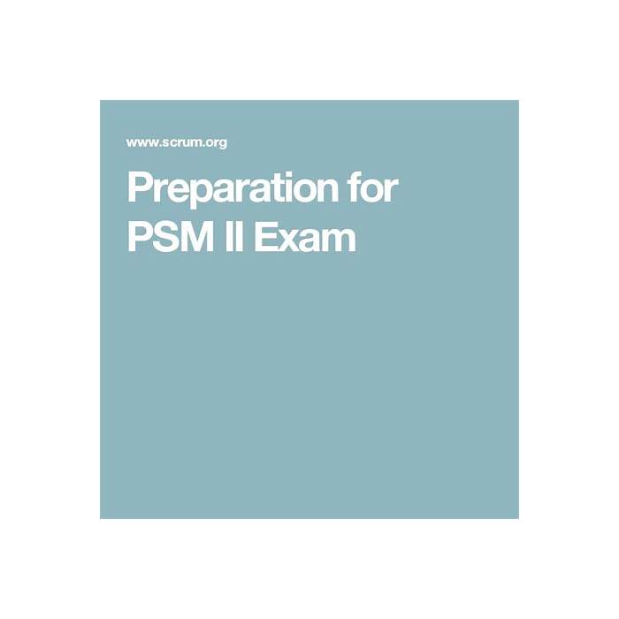 PSM-II Testantworten