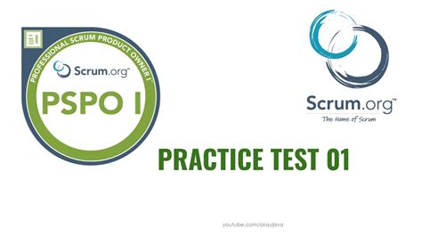 PSPO-I Online Test