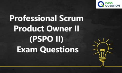 PSPO-II Fragen Und Antworten