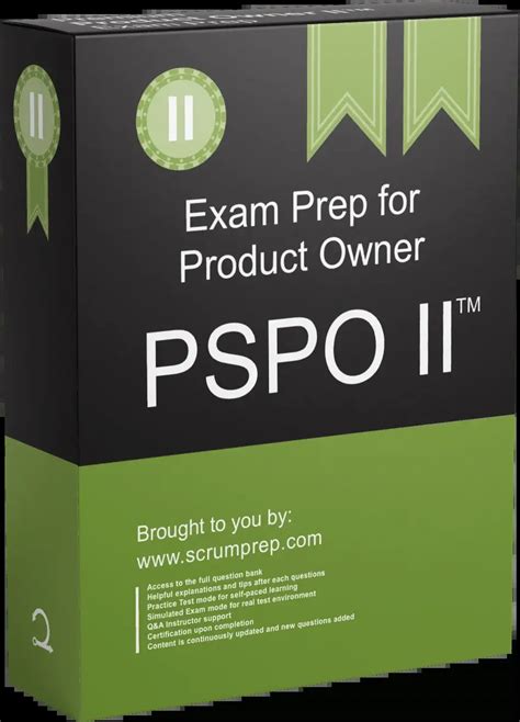 PSPO-II Online Test