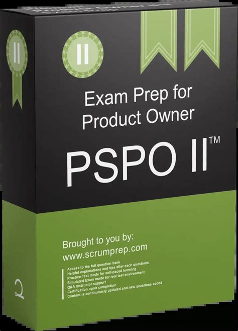 PSPO-II Online Tests