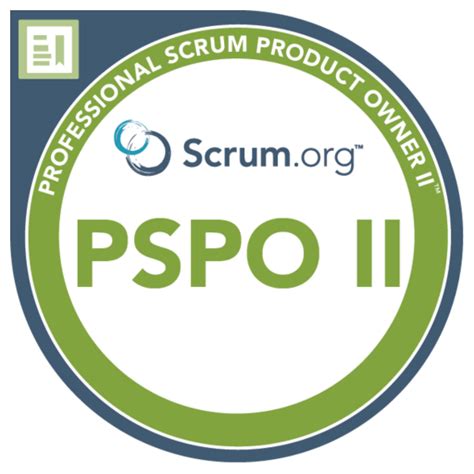 PSPO-II Zertifizierung