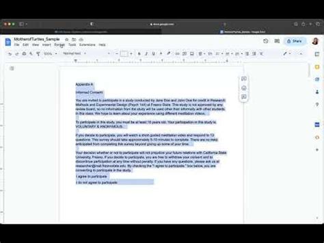 PSYCH 144 Formatting the Appendix in 7th edition APA YouTube